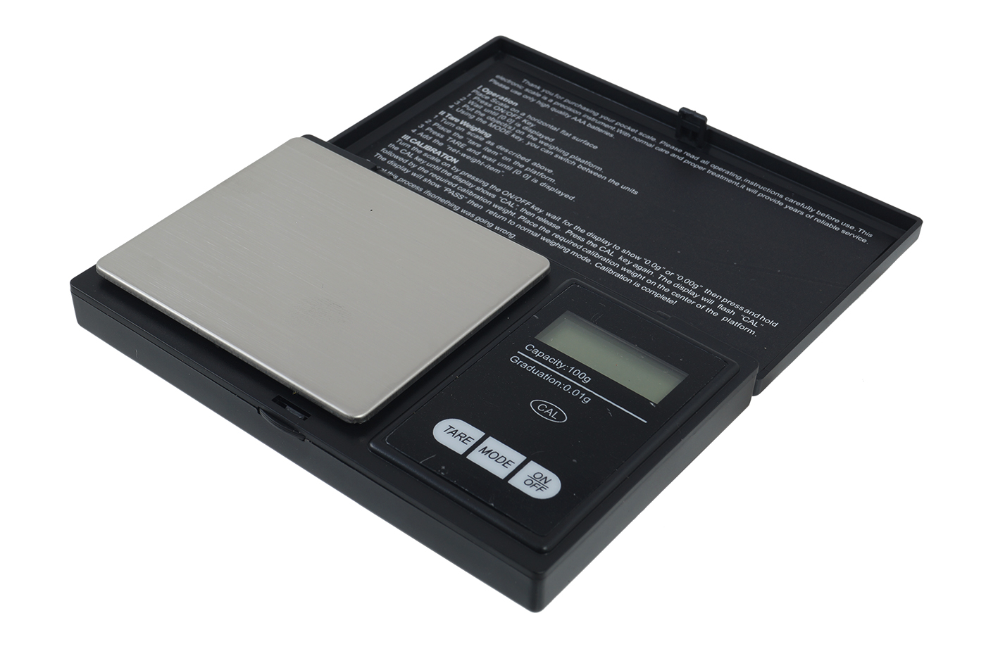 Bilancia Digitale Tascabile Mini Portatile 0.01g/200g Bilancino di  Precisione con Display LCD