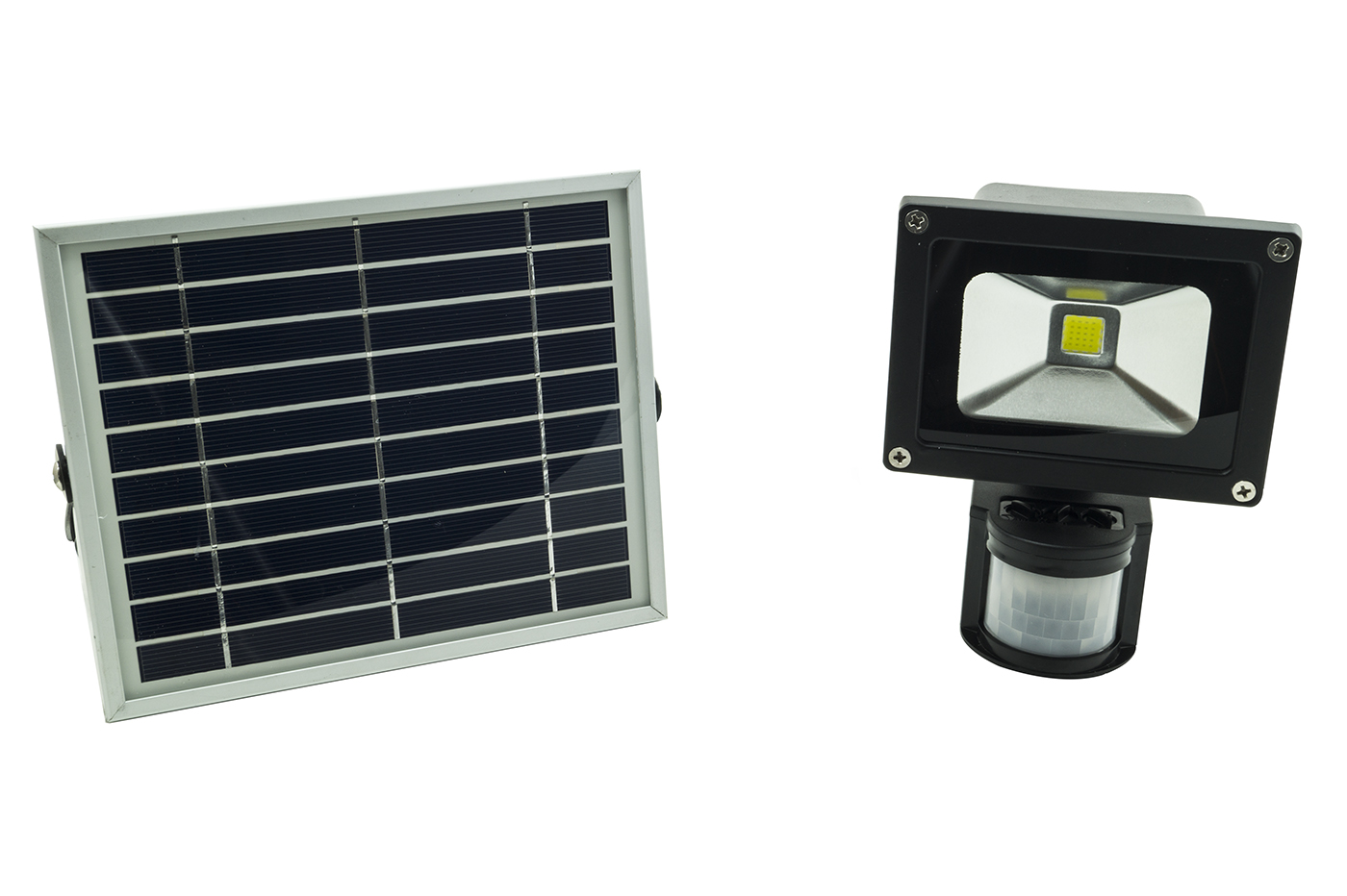 Plafoniera Da Esterno Con Sensore Di Movimento E Crepuscolare : Bes fari beselettronica faro led w watt sensore
