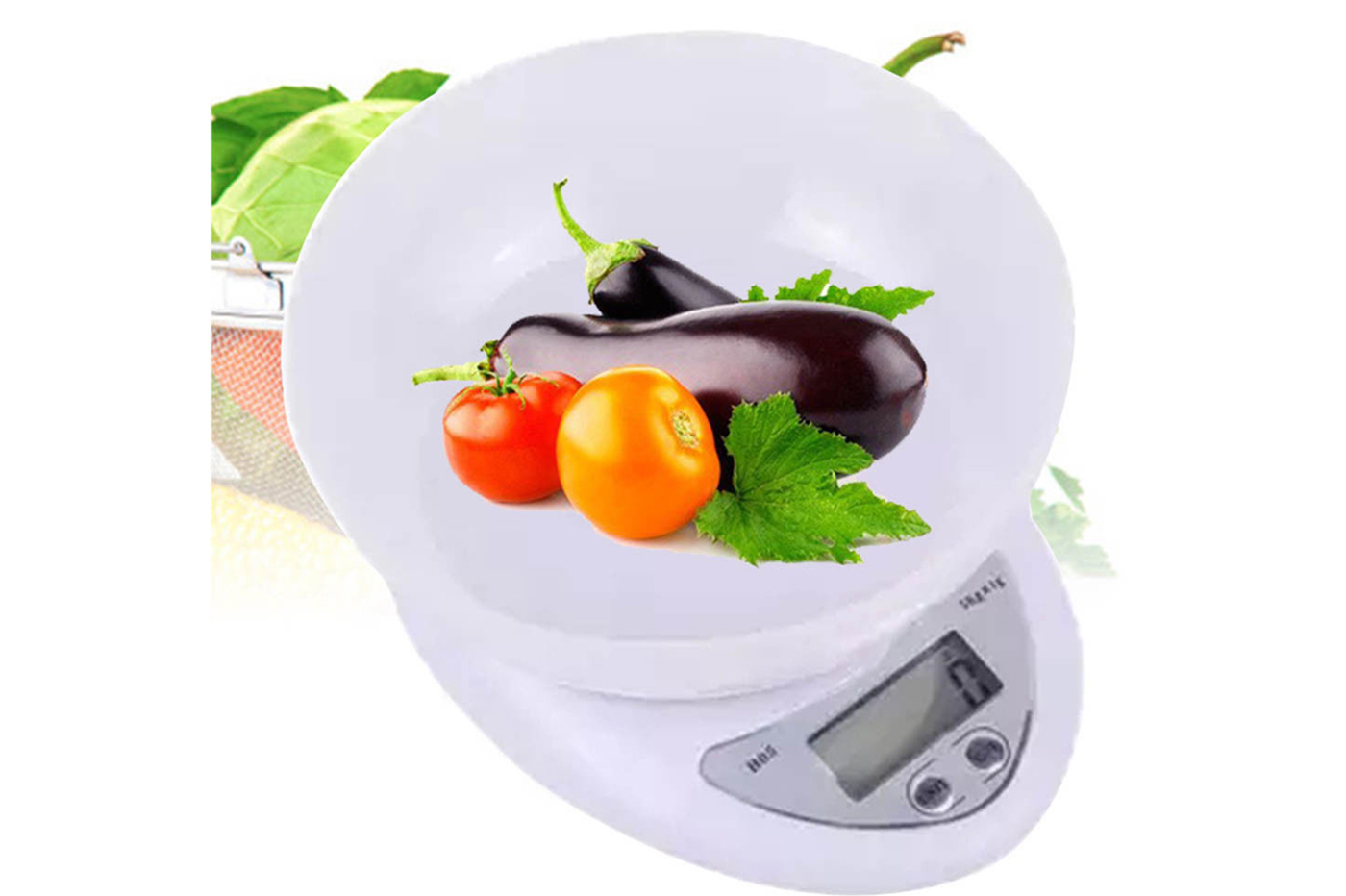 Aorlis Bilancia da cucina digitale 1G-5KG Alimenti tara elettronica