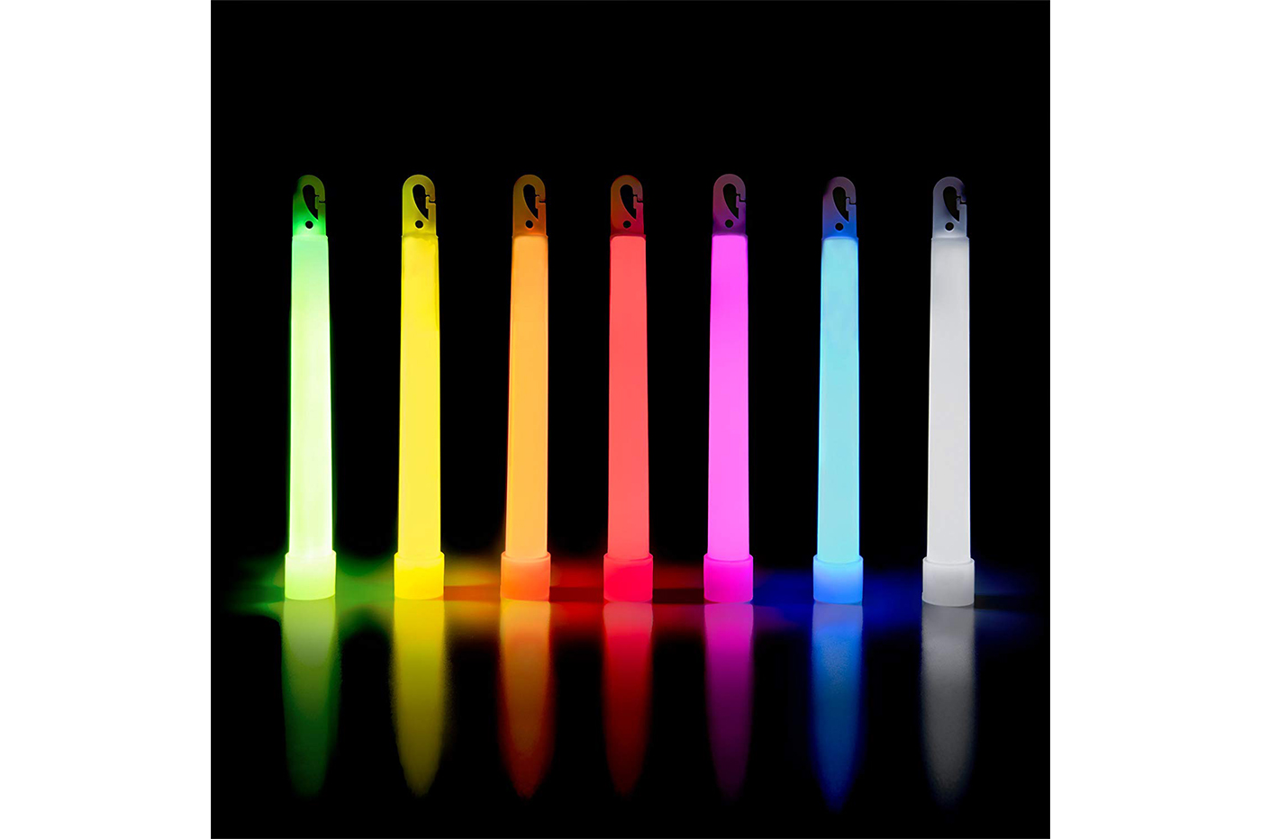 beselettronica - Bastoncino luminoso fluo colorato con gancio e filo