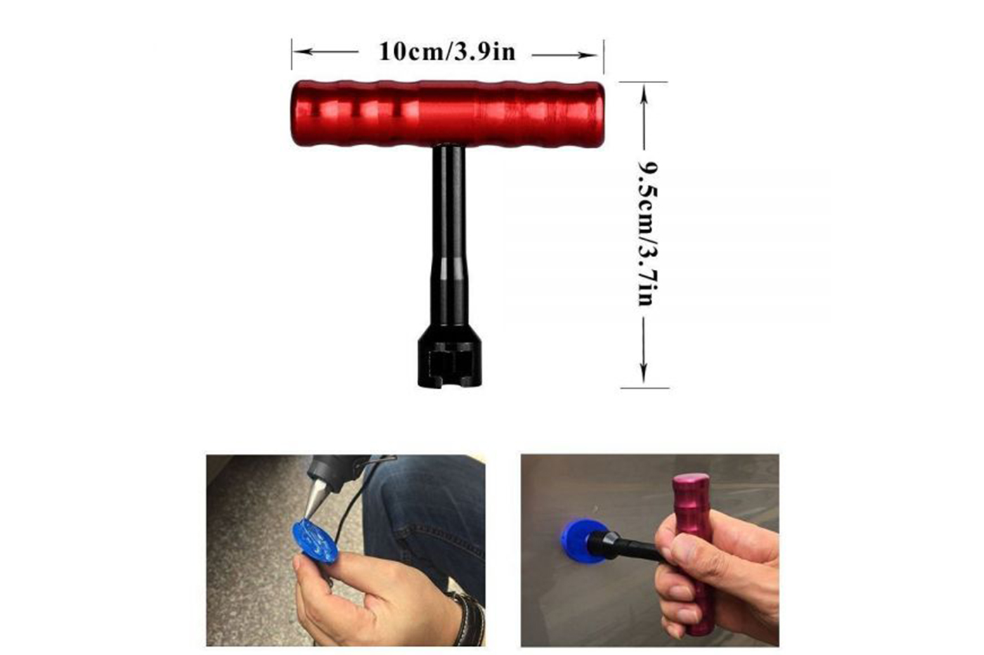 BES-30760 - Strumenti da Meccanico - beselettronica - Kit Riparazione  Ammaccature Auto 32pz Tira Bolle Bozze Senza Verniciatura