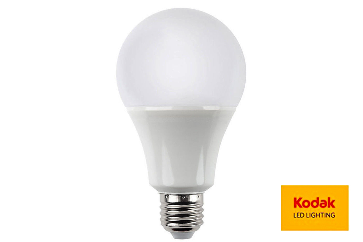 Lampadina KODAK led luce calda 13W E27 bulbo A65 latteo 42058 EU-2700K