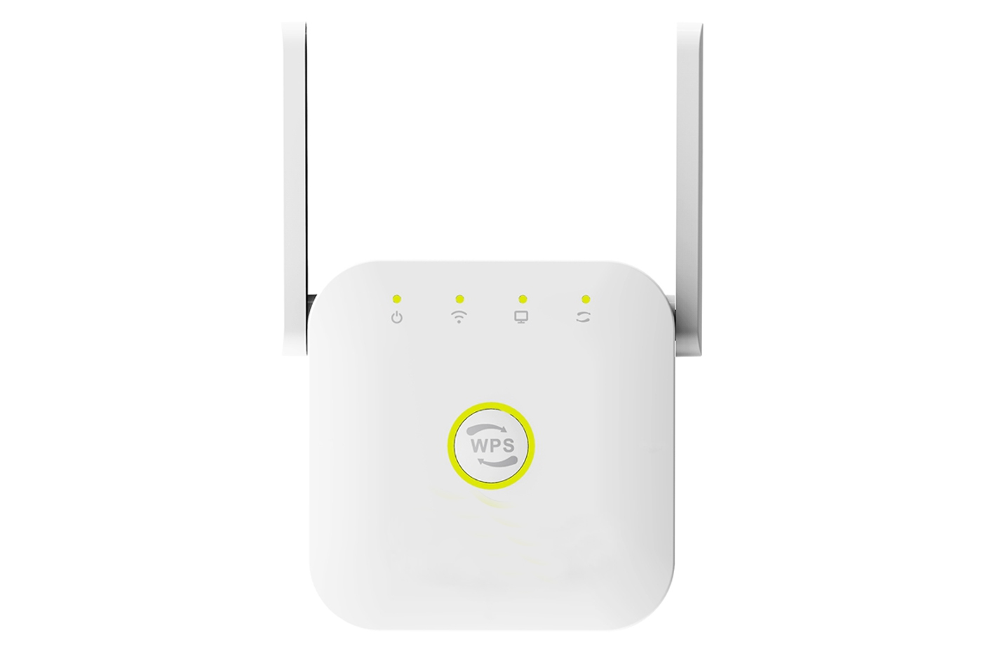 BES-30084 - Networking - beselettronica - Ripetitore wifi 2,4GHz 300mbps  wps doppia antenna amplificatore segnale wr-25