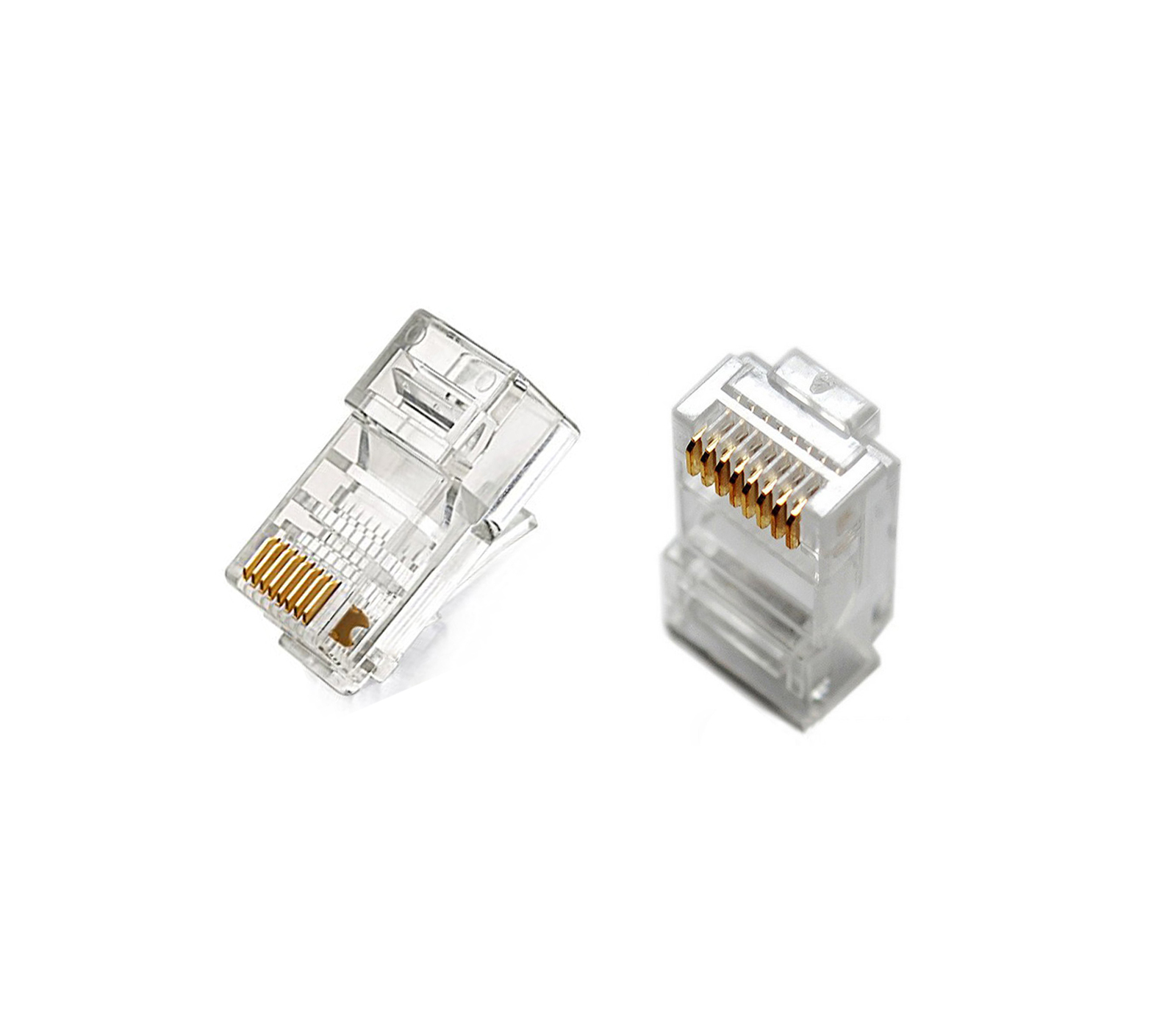 BES-30866 - Accessori adattatori e cavi - beselettronica - Connettori Rj45  8P8C PLUG Ethernet Adattatore Cavo di rete 2Conf 8 Pz KDCA07-1