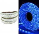 Striscia led 5MT controsoffittatura luce blu flessibile tripla fila 5730 SMD