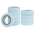 Nastro Isolante Colore Bianco PVC 10 Rotoli Adesivo Sigillante Multiuso 15x10mm
