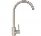 Rubinetto Cucina Canna Alta Miscelatore Lavello Monocomando Satinato Moderno 901
