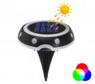 Picchetto Faretto LED Solare Da Giardino Lampada LED RGB Segnapasso FO-TA125