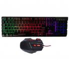 Kit tastiera mouse retroilluminata multicolor layout internazionale LD-9295-9311