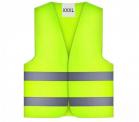 Giubbotto Catarifrangente XXXL Emergenza Auto Gilet Fluorescente