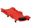 Carrello Sotto Auto Meccanico 90cm Lettino Sottomacchina Poggia Testa