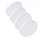 4 Pezzi Plafoniera Led Soffitto Rotonda 18W Luce Naturale 20 cm Pannello Faretto