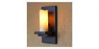 Applique da parete lampada vintage retro' candela effetto marmo 1305