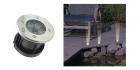 Segnapasso LED 5W Luce Fredda Faretto Incasso Esterno Caplestabile Giardino