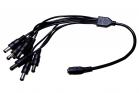 Cavo sdoppiatore splitter telecamera 1ingresso femmina 8 ingressi maschio