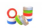 Nastro Isolante Vari Colori PVC 10 Rotoli Adesivo Sigillante Multiuso 19x20