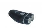 Mini rasoio elettrico ricaricabile uomo viaggio regola barba torcia led DW014
