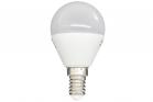 LAMPADINA LED 6W CALDA 2700K E14 MINI GLOBO G45 OPACA KODAK 71004-EU-2700-NDIM