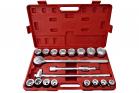 Set chiavi a bussola 3/4" da19 a 50mm auto camion trattori chrome vanadium