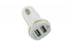 CARICABATTERIE UNIVERSALE 2 USB ACCENDISIGARI AUTO DR LD-8142 DW