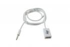 Cavo audio aux 3.5mm a usb 2.0 femmina adattatore musica stereo LD-8152 DR