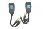 Coppia balun video ahd cvi tvi alimentazione audio rj46 36982
