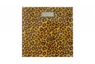 Bilancia Pesa Persona Digitale Quadrata150Kg Portata Max Leopardata Bagno