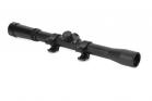 Mirino Ottico 4x20 Alta Precisione Monocolo Cannocchiale con Slitta Balestre