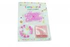 Candeline scritta happy birthday rosa torta festa party compleanno 61593