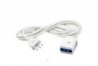 Prolunga lineare 3 MT  spina 10A 10/16A bipasso 250V 2pt