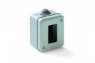 Contenitore 1 posto da parete scatola stagna IP40