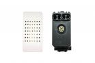 Modulo suoneria bianco C2211 compatibile MATIX campanello porta
