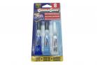 Kit ciano colla adesiva colla gel solvente stacca monodose 3x3gr gomagom 8