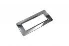 Placchetta placca silver cromo lucido compatibile matix 6 posti copripresa c8806