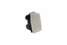 Interruttore 1 pulstante compatibile matix interrutore bianco 16ax c2200