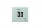Modulo doppio usb 2 prese compatibile matix caricatore usb C2219
