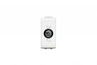 Modulo tv passante maschio compatibile matix coassiale bianco C2214