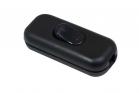 Interruttore Lampada ON OFF Nero Due Vie 250V 2A T55 Interruttore Linea S05B