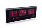 Orologio Digitale Led Parete Display LCD Grande Ufficio  47 x 23 cm JH4600