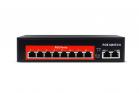 Switch Rete 120w Trasferimento Velocita' 10/100 Mbps Ethernet 8 porte 2 FE Lan