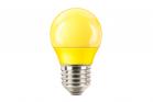 Lampadina led E27 luce gialla 4W lampadina mini globo per decorazioni