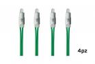 Spia Led Interruttore 230V Luce Segnalazione Ampolla Verde Set da 4PZ C0015VD