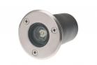 Faretto Segnapasso Esterno Giardino Incasso 1w Luce Fredda 220V Caplestabile