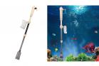 Pulitore Elettrico per Ghiaia Sifone Acquario Pulizia Acqua Sabbia Filtro AS615A