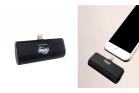 Power bank batteria esterna 3000mAh cavo integrato caricabatterie portatile 8139