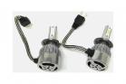 Coppia lampade led auto H7 60w luce fredda 6000k 7200lm ricambio luci moto