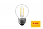 Lampadina KODAK mini globo luce naturale E27 filamento 41120 EU4000 vetro G45