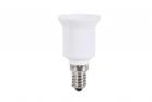 Adattatore portalampada da E14 a E27 convertitore attacco per lampadine