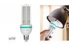 Lampadina led smd 60w luce fredda 6000k lampada iris attacco E27 basso consumo