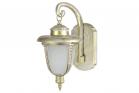 Lanterna Esterno Parete Led 60w Bianco Oro Vintage Attacco E27 Casa Giardino A3S